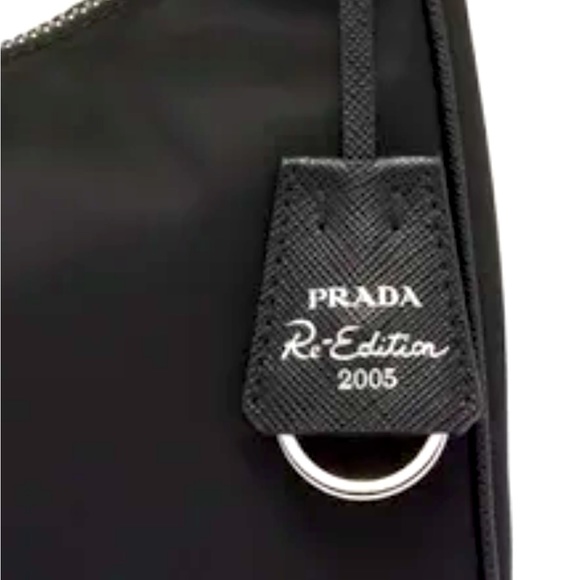 Prada Accessories - Prada Saffiano Leather 2005 Re-Edition Bag Charm/Bag Tag